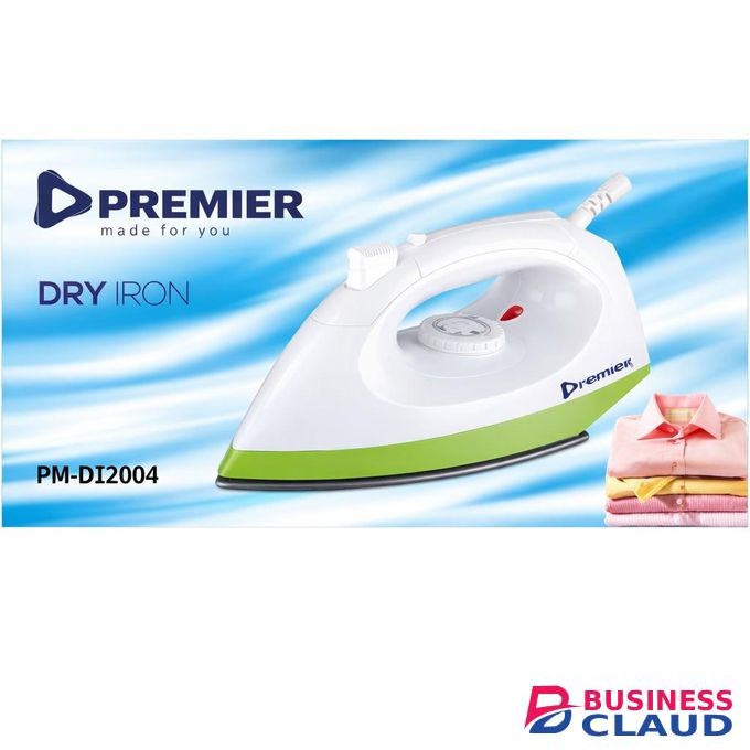 Premier Electric Dry Iron With Non Stick Base