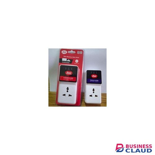 Itel NEW 13Amps TV & Fridge Guard - Reliable Surge Protection for Your Appliances