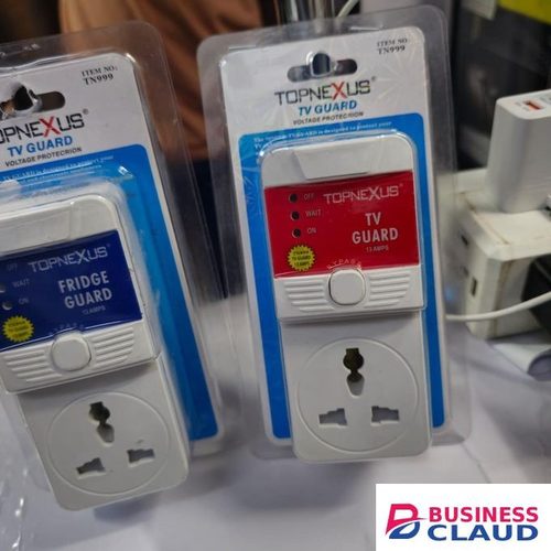 TV and Fridge Guard Surge Protector – 13 Amp Voltage Safety Solution for Home Appliances and Electronics