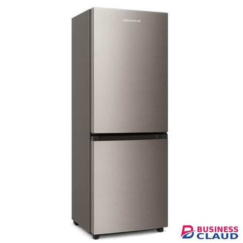 Vision Plus 140L Double Door Refrigerator with Bottom Mount Freezer