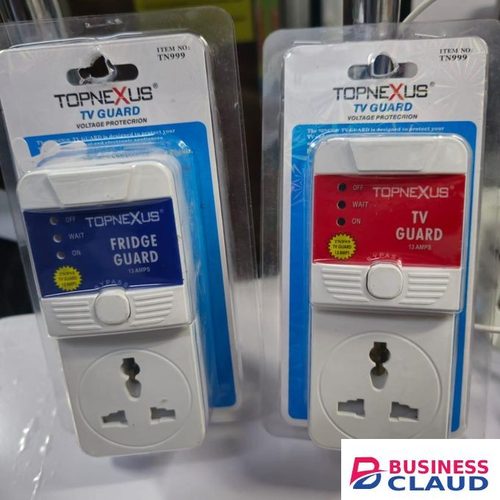 TOPNEXUS TV and Fridge Guard Surge Protector – 13 Amp Voltage Protection for All Appliances and Electronics