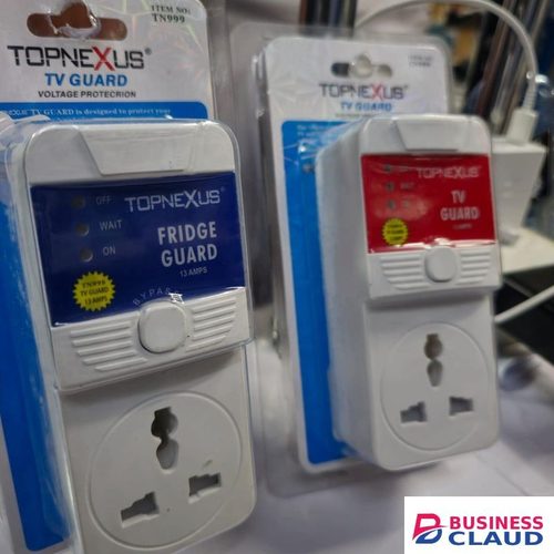 TOPNEXUS TV and Fridge Guard Voltage Surge Protector – 13 Amp Safety Shield for Electronics, Appliances, and Home Devices