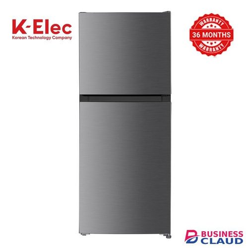 K-Elec K-Elec 206 Litres Double Door De-Frost Refrigerator - Model KR35-TM-DFC-KBI-Black (36Months Warranty) + Free Fridge Guard