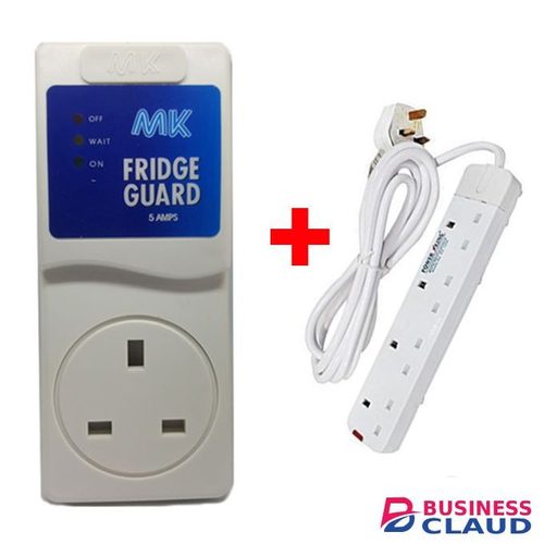 Power King Fused 4-Way Extention + Fridge Guard