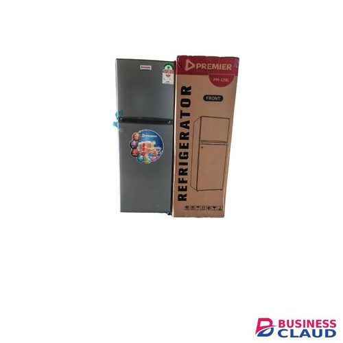 Premier 128L Direct Cool Double Door Fridge – Noiseless & Energy-Saving