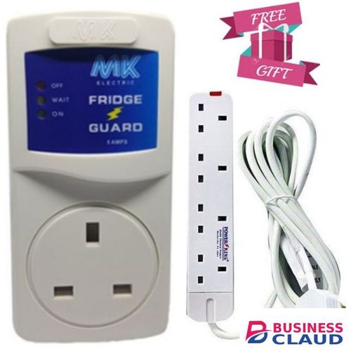 MK Electronic Fridge Guard +Free 4Way Extension Cable