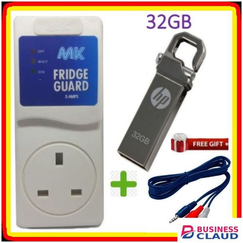 MK Fridge Guard + Flash Disk 32GB, +Free Audio Cable