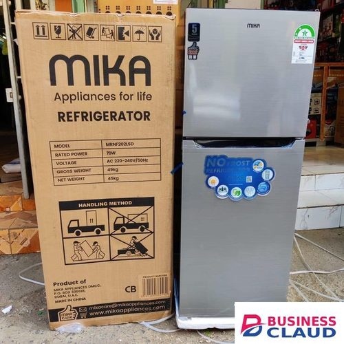 Mika 202Litres Double door Fridge NO FROST