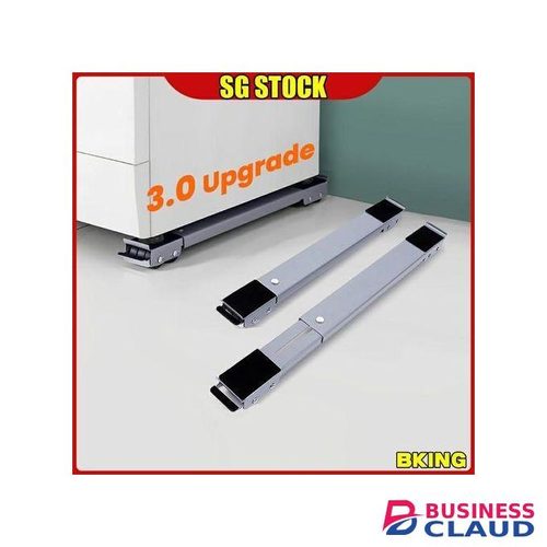 Washing Machine Base,Heavy Duty Expandable Appliance Roller Pair,Multi-Functional Adjustable pedestal,for Washing Machines Refrigerators and Dryer,Two Pieces