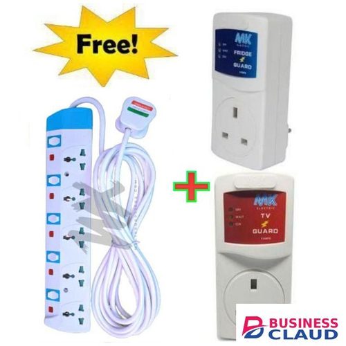 MK 15"-55" Quality TV Guard FOR Hisense, Samsung & All Digital TvsSMART TV + FRIDGE Guard + A FREE King Power 5 Way Extension Cable