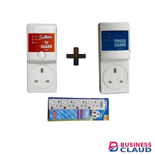 Sollatek TV Guard &Fridge Guard Surge Protectors+free Bab Astra Extension