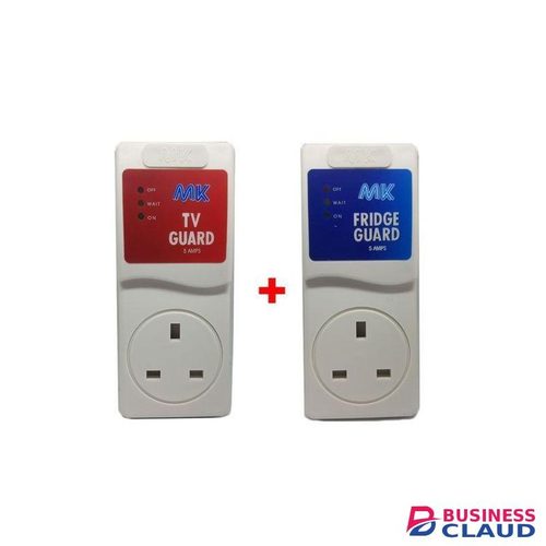 MK Electronics Fridge Guard With Free Tv Guard Mk. - White