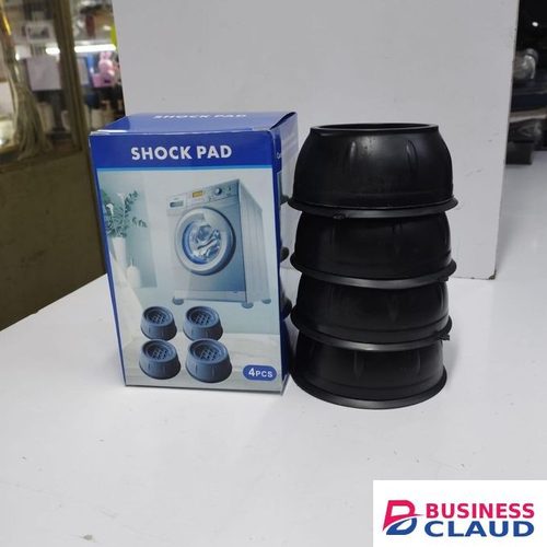 4 Pcs Universal Anti-Vibration Pads, Shock & Noise Cancelling Washing Machine Support, Non-Slip Feet for Washing Machine, Dryer, and Fridge