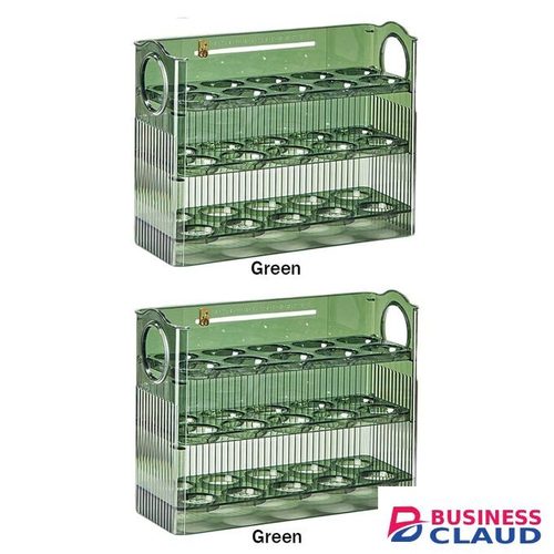 3-Layer Acrylic 30 Egg Storage Fridge Box