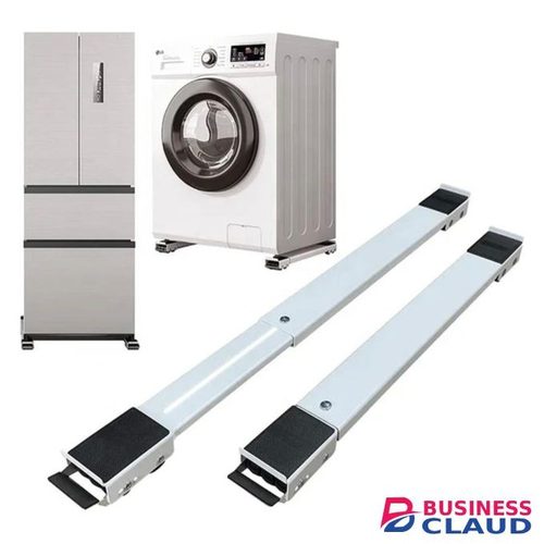 Adjustable fridge/washing machine mover stand - Extends 50-75cm Sold as a pair