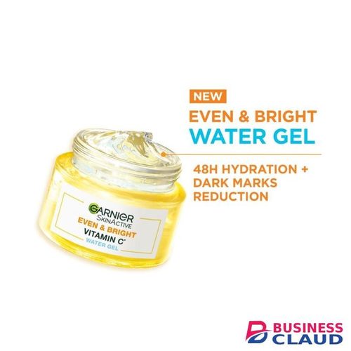 Garnier Skin Active Even & Bright Water Gel Moisturizer with Brightening Vitamin C and 48-Hour Hydration - 50ml