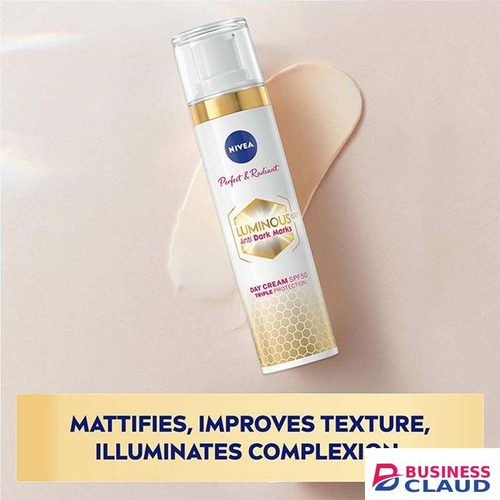 NIVEA Perfect & Radiant & Cellular Luminous630 Anti Dark Marks & Darkspots Serum, 30ml & Day Cream, 40ml