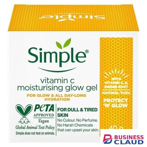 Simple Vitamin C Moisturising Glow Gel 40g