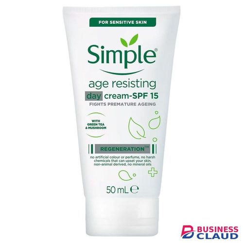 Simple Age Resisting Day & Night Routine Pack: Day Cream SPF 15 50ml + Night 50ml