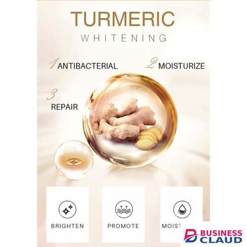 Lanthome Turmeric Face Cream 50g | Brightens Skin, Minimizes Pores & Treats Acne | Moisturizes & Brightens | Pore Minimizing & Acne Treatment | Toxin Removal, Dead Skin Exfoliation & Scar Repair