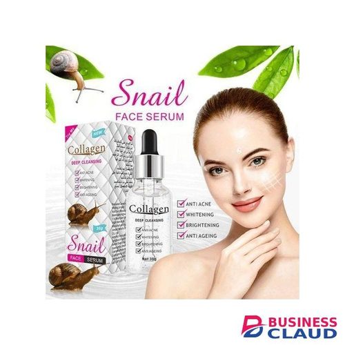 Collagen Deep Cleansing Snail Face Serum + FREE Soap