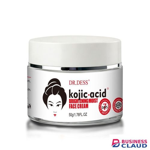 DR.DESS Kojic Acid Brightening Moist Face Cream Skin Brightening Hydrating Anti-Acne Reduces Dark Spots Smooth Nourishing Daily Moisturizer