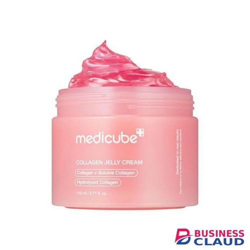 Medicube Collagen Jelly Cream With Niacinamide And Squalane. Moisturizes, Glows, Deeply Hydrates, Removes Wrinkles, Dark Spots, Fine Lines, Improve Skin Elasticity, Firms, Treats Acne, Scars & Evens
