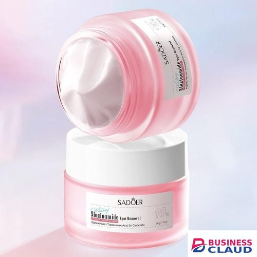 SADOER 2 in 1 Niacinamide Cream+Salicylic Cream for Face, Anti Aging Cream, Hydrating Serum for Moisturize Skin,Pores Reducer, With Alpha ArbutinCream For Acne - Blackhead Remover - Dark Spot Remover For Face - Scar Removal Cream