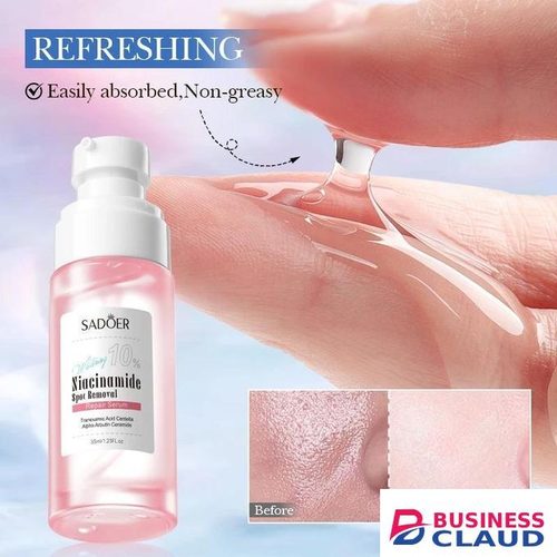 SADOER 2 in 1 Niacinamide Cream+Serum 10% With Alpha Arbutin Ceramide Anti Aging Cream, Hydrating Serum for Moisturize Skin,Pores With Alpha Arbutin and Delay Aging, Niacinamide Face Cream Moisturizing, Nourishing, Repairing, And Anti-aging/Anti -wrinkle