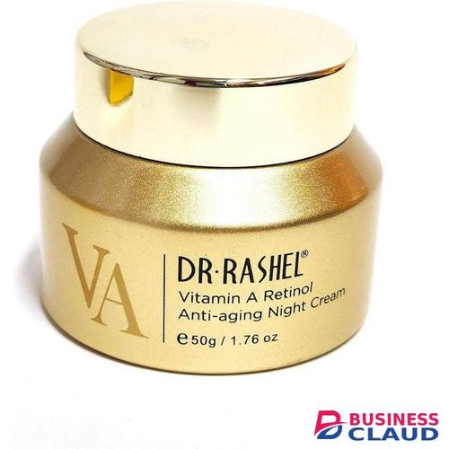 DR RASHEL Vitamin A Retinol Anti - Aging Night Cream, Lifting And Firming Skin, Reduce Fine Lines & Wrinkles