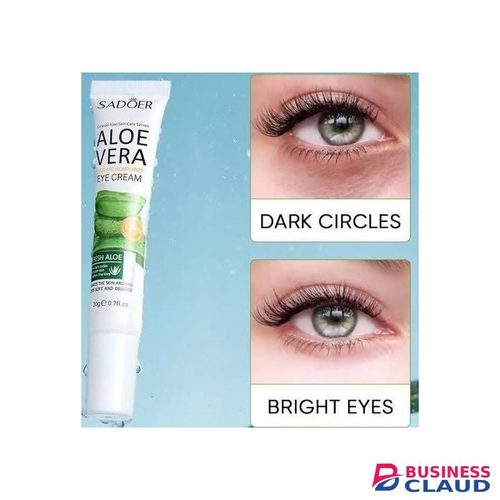SADOER Aloe Vera Hydrated Eye cream for Dark Cycle Removal, Moisturizing and Anti-aging Eye Cream