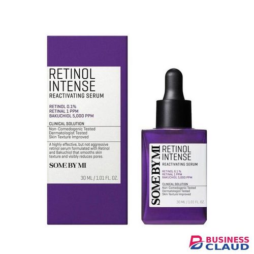 Some By Mi Retinol Intense Reactivating Serum –Korean Bakuchiol Retinol Serum for Face Firming – Improves Signs of Aging, Minimizes Pore Size & Refines Skin Texture – Korean Skin Care