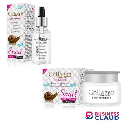 Collagen Anti-aging Face Cream + Face Serum