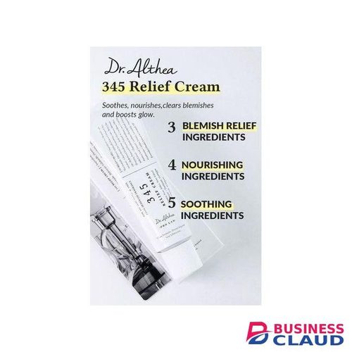 Dr Althea 345 Relief Cream(daily moisturizer to soothe and repair stressed skin)
