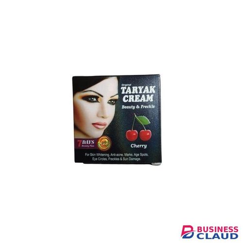 TARYAK Beauty & Freckle Face Cream with Cherry. Treats Acne, Fades Marks, Age Spots, Eye Circles, Freckles, Prevent Sun Damage, Moisturizes, Smooths, Evens & Softens