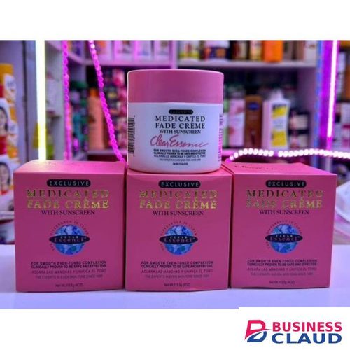 Clear Essence New best original exclusive medicated fade cream with sunscreen for smooth even toned complexion clinically proven to be safe and effective