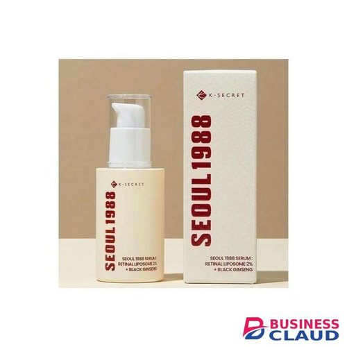 Seoul Secret KSECRET SEOUL 1988 Serum : Retinal Liposome 2% + Black Ginseng, 30ml/1.01fl.oz, 58% Black Ginseng Extract, Retinal Serum, Bakuchiol, VitaminC&3Peptides For Wrinkle Care, Korean Skincare