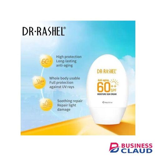 Dr. Rashel Anti-aging & Moisture Sun Cream SPF 60++ UV Screen-60g