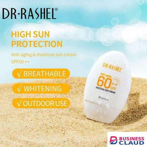 DR RASHEL Sunscreen Anti Ageing & Moisture Sun Cream SPF 60 ++ 60G