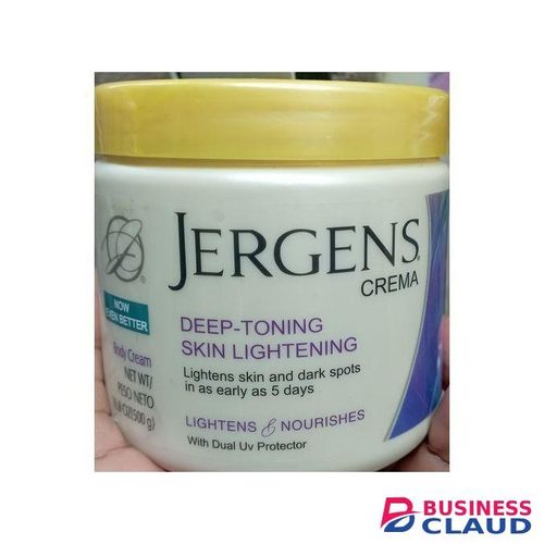 Jergens Deep Toning -Skin Lightening Moisturizer Cream