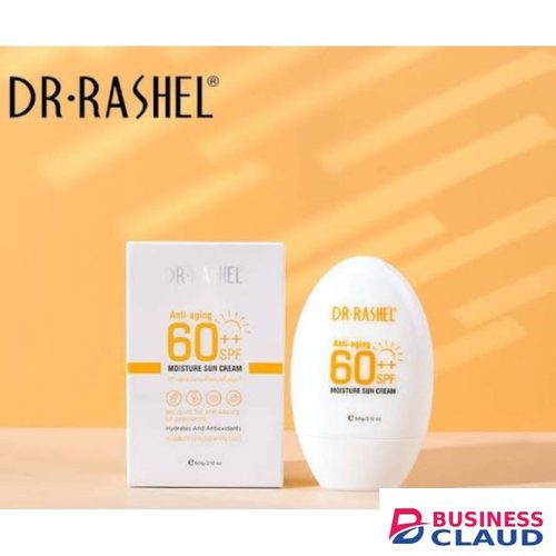 DR RASHEL Moisture Sun Cream SPF 60 – Anti-Aging & Hydrating Sun Protection (60g)