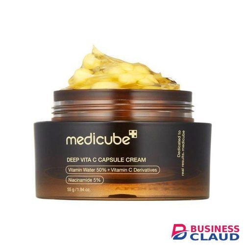 Medicube Deep Vita C capsule cream with niacinamide and alpha arbutin
