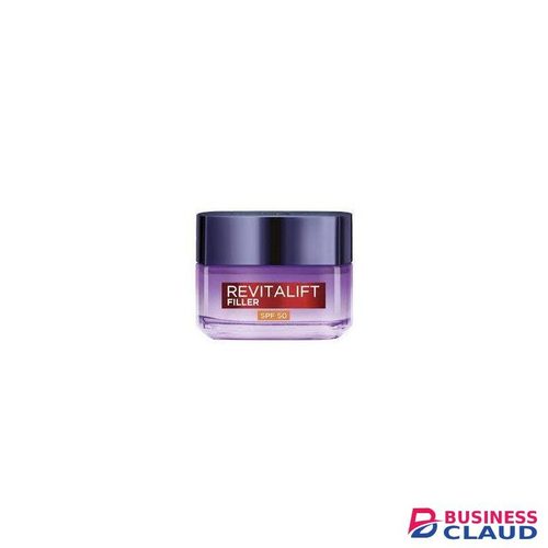 L'OrÃ©al Revitalift Filler Deep Replumping Ant-Aging Cream SPF50 Day Cream with Hyaluronic Acid, Fills Wrinkels, Replumps Skin, 50ml