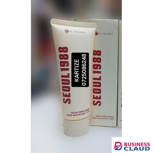 Seoul Best K-SECRET 1988 Cream with Snail Mucin 93% + Rice. Deeply Moisturizes, Brightens, Soothes Acne, Redness, Irritation, Promote collagen Production, Smooths, Softens, Firms, Clears Pigmentations & Wrinkles, Is anti-Aging & Improve elasticity
