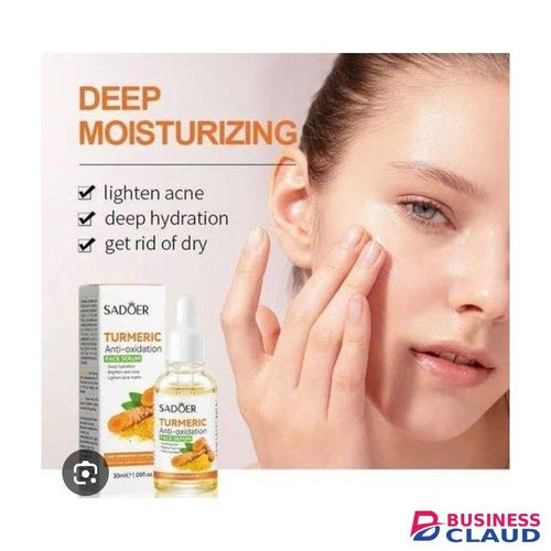 SADOER TURMERIC Antioxygen Repair Face Serum Deep Moisturizing Oil Control Anti Acne