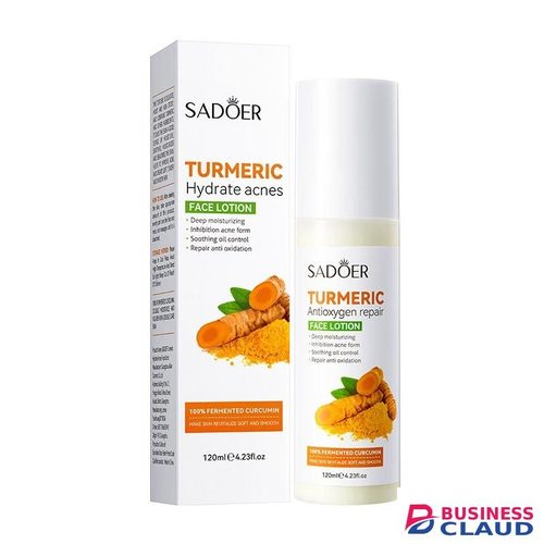 SADOER TURMERIC Antioxygen repair face lotion deep moisturizing oil control anti acne