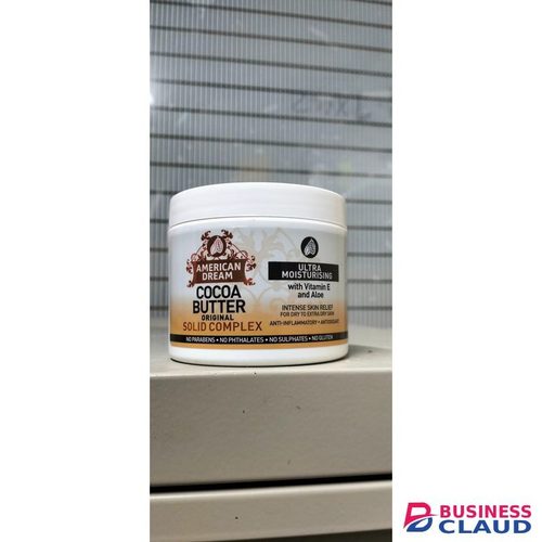American Dream Cocoa butter original solid complex with vit E and aloe