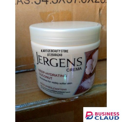 Jergens Deep Hydrating Coconut Moisturizes & Softens Cream