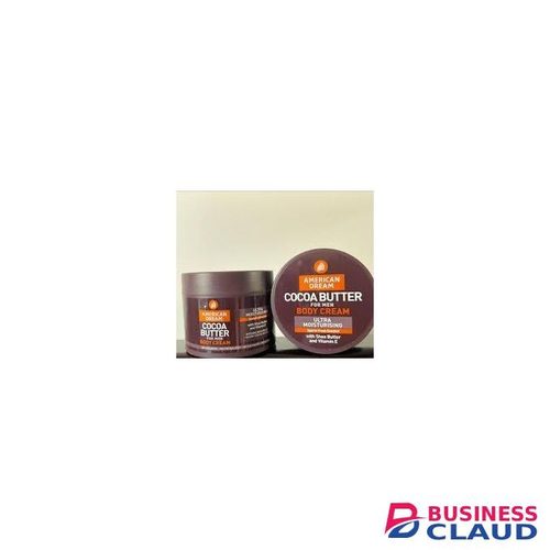 American Dream Cocoa Butter Body Cream for Men – Ultra Moisturizing with shea butter and vitamin E-500ml