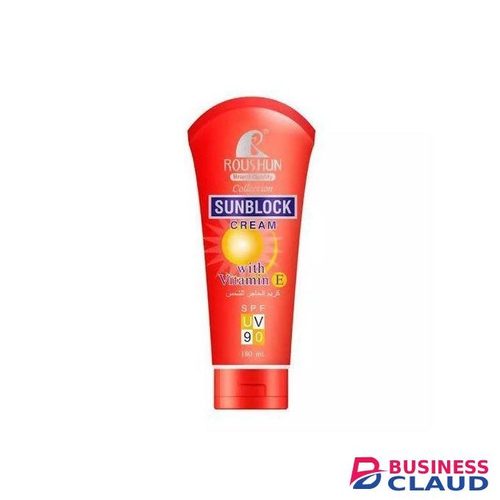 Roushun SUNBLOCK CREAM WITH VITAMIN E SPF 90 UV-180ML